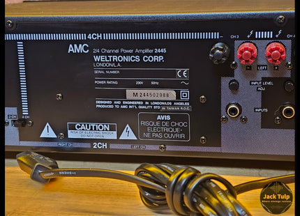 AMC 2445 2/4ch. eindversterker