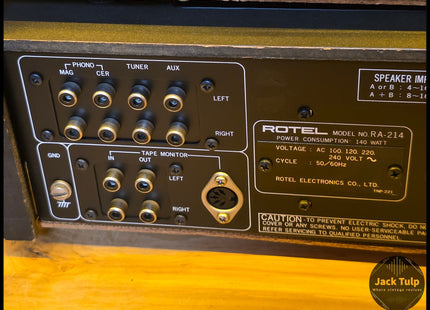 Rotel RA-214 + RT-226