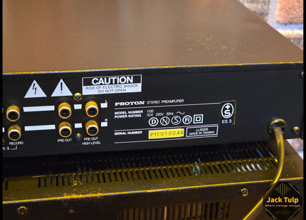 Proton D1200 Poweramplifier + 1100 Preamplifier