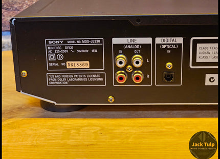 Sony MDS-JE330