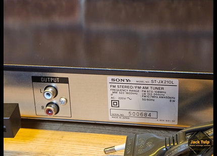 Sony ST-JX210L