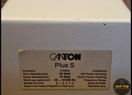 Canton Plus S