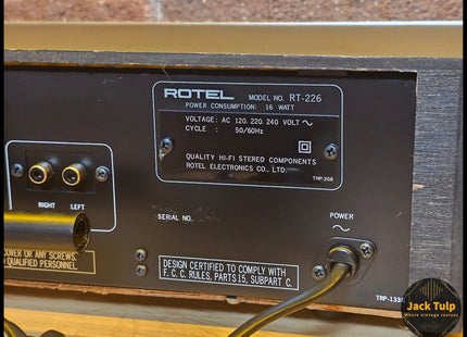 Rotel RT-226