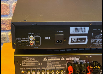 Pioneer A-209R + PD-107