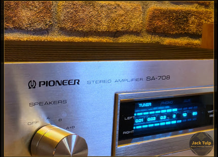 Pioneer SA-708 gerestaureerd
