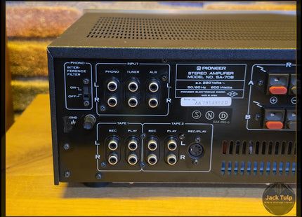 Pioneer SA-708 gerestaureerd