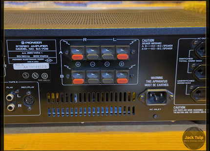 Pioneer SA-708 gerestaureerd