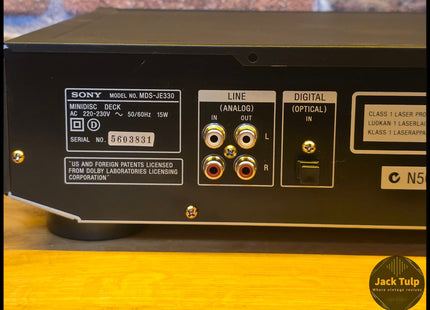 Sony MDS-JE330