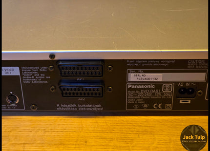Panasonic DVD-RA61