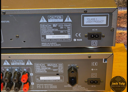 Denon DRA-455 + DCD-755AR