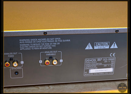 Denon dcd-1550ar
