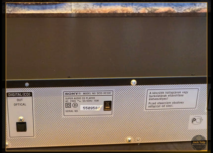 Sony SCD-XE597
